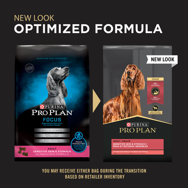 Purina Pro Plan Sensitive Skin & Stomach Formula Salmon & Rice Formula Dry Dog Food
