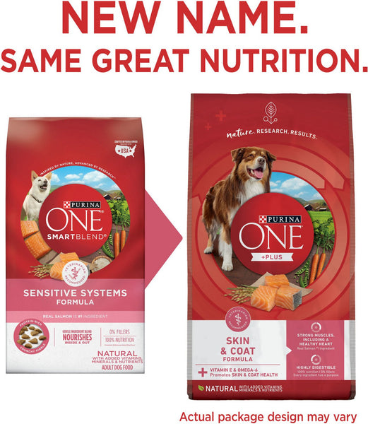 Purina ONE +Plus Skin & Coat Formula Dry Dog Food