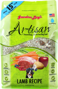 Grandma Lucy's Artisan Grain Free Lamb Freeze Dried Dog Food