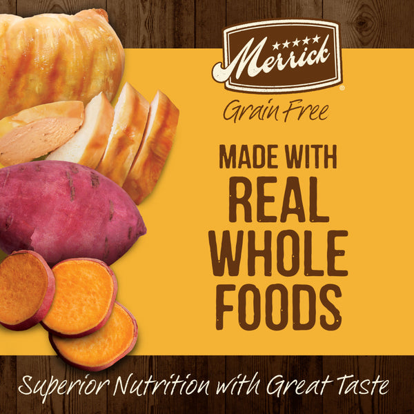 Merrick Grain Free Real Chicken & Sweet Potato Dry Dog Food