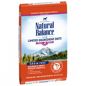 Natural Balance L.I.D. Limited Ingredient Diets Adult Maintenance Sweet Potato and Fish Small Breed Bites Dry Dog Food