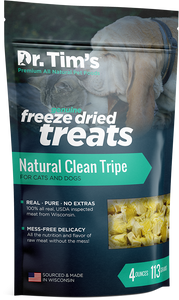Dr. Tim's Freeze Dried Clean Tripe Dog and Cat Treats