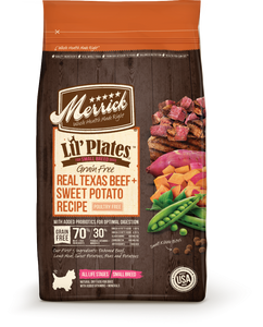 Merrick Lil' Plates Small Breed Grain Free Real Beef & Sweet Potato Dry Dog Food