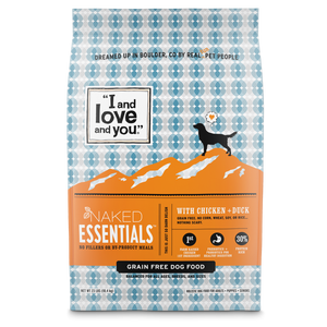 I and Love and You Grain Free Naked Essentials Chicken & Duck Dry Dog Food
