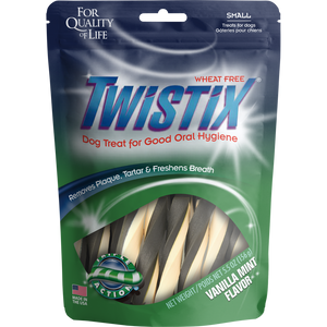 N-Bone Twistix Vanilla Mint Dental Dog Treats