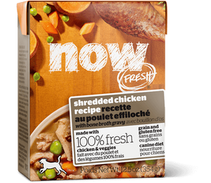 Petcurean NOW! Fresh Grain Free Grain Free Shredded Chicken Recipe Wet Dog Food