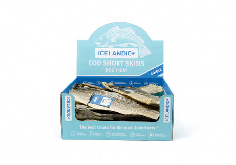 Icelandic+ Cod Short Skin Sticks Fish Dog Treats
