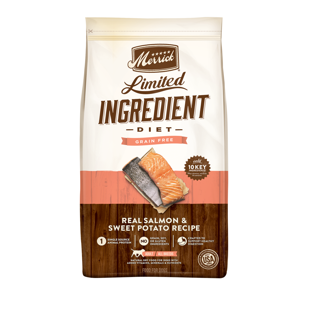 Merrick Limited Ingredient Diet Grain Free Real Salmon & Sweet Potato Recipe Dry Dog Food
