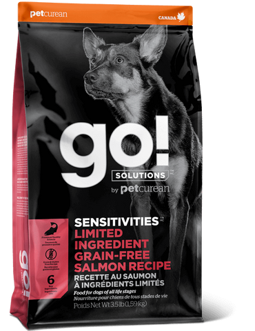 Petcurean GO! Solutions Sensitivities Limited Ingredient Salmon Recipe Dry Dog Food