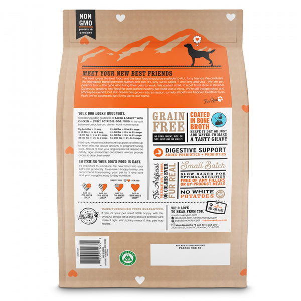 I and Love and You Baked & Saucy Chicken & Sweet Potato Dry Dog Food