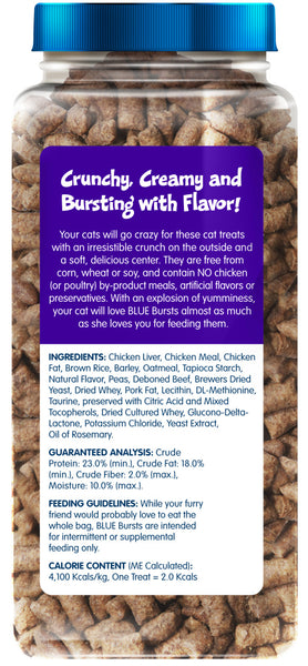 Blue Buffalo Bursts Filled Chicken Liver & Beef Cat Treats