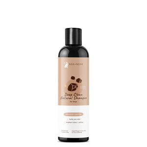 kin+kind Deep Clean Natural Dog Almond Vanilla Shampoo