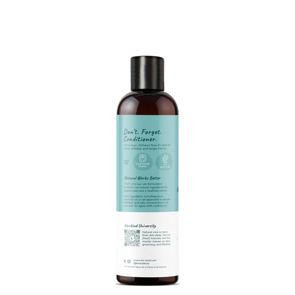 kin+kind Natural Moisturizing Unscented Conditioner for Dogs & Cats