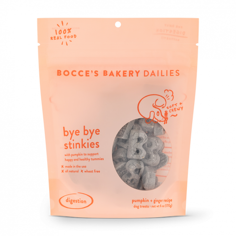 Bocce's Bakery Bye Bye Stinkies Soft & Chewy Dog Treats